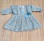 Vestido bebé tela flores  Juliana 